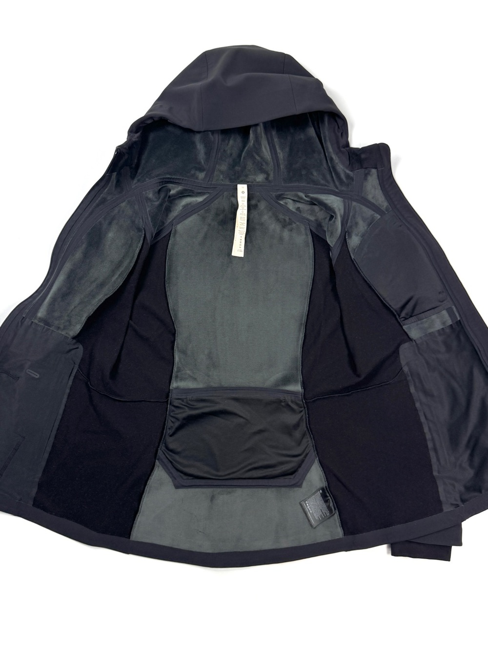 lululemon Cross Chill Black Jacket *RepelShell Size 10 - Picture 6 of 16